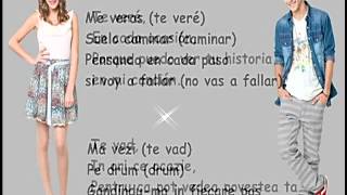 Violetta amp Tomas  Tienes Todo lyrics romana [upl. by Kenwee573]