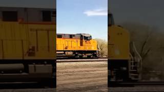 8 Locomotives On Fast Train In Evanston Wyoming JawTooth shorts [upl. by Solita]