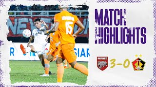 FULL HIGHLIGHTS  BORNEO FC 30 PERSIK KEDIRI [upl. by Llevad300]