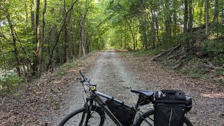 Bicycling the Richard Martin Trail in Elkmont Alabama [upl. by Lucita458]