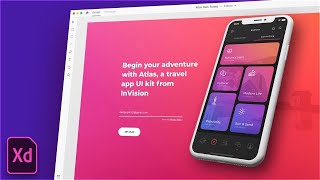 Create 3D Mockups using Adobe XD Plugin and Rotato  Adobe XD Tutorial [upl. by Igenia]