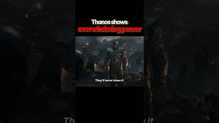 Thanos shows overwhelming power  Avengers 4 [upl. by Dagley322]