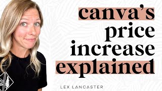 What to Know About Canvas Price Increase [upl. by Kimball998]