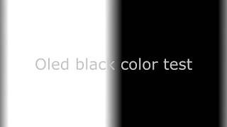 Oled screen black color test 4k [upl. by Eicyal]