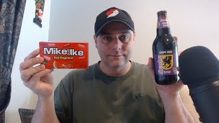 ASMR Drink Review and Eating Mike and Ike Candy [upl. by Proctor]