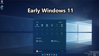 An early Windows 11 beta build 21370 [upl. by Anirdnaxela]