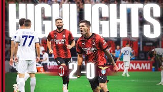 Pulisic and Okafor strike  AC Milan 20 Lazio  Highlights Serie A [upl. by Innep]