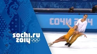 Tatiana Volosozhar amp Maxim Trankov Win Gold  Full Free Program  Sochi 2014 Winter Olympics [upl. by Nevs]