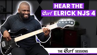 Hear The Cort Elrick NJS4 Electric Bass Guitar [upl. by Aticilef]