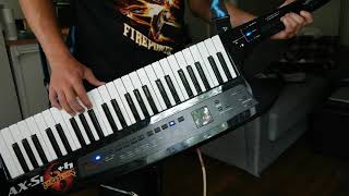 Keytar cover Judas Priest  Firepower [upl. by Eillac518]