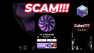 Tronix and Cubes SCAM [upl. by Telrahc]