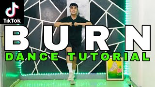 BURNTIKTOK STEP BY STEP DANCE TUTORIALDANCE GURU [upl. by Ianahs]