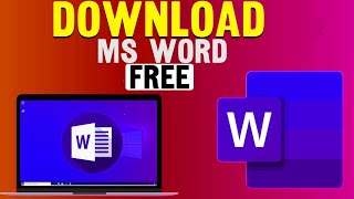 How to Download amp Install Microsoft Word On Pc amp Laptop [upl. by Elodie]