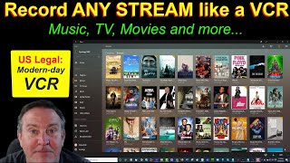 🔴Record ANY STREAM just like a VCR  Legal for home  use featuring PLEX on Synology [upl. by Melquist]