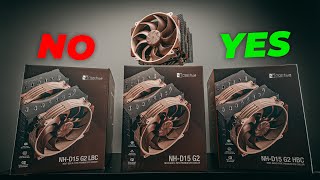 DONT BUY the WRONG NOCTUA Cooler  NHD15 Gen 2 Test amp Setup [upl. by Soloma]