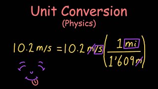 Unit Conversion  Physics [upl. by Enirehtakyram]