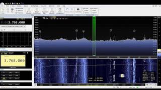 Panadapter with SDR Console 897D amp RSP1 [upl. by Phira15]