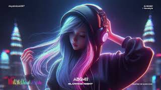 hardstyle  Glowing Night  Suno AI Instrumental Music [upl. by Notselrahc738]