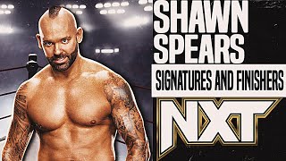 WWE 2K24  Shawn Spears Signatures and Finishers [upl. by Nnyltiac]