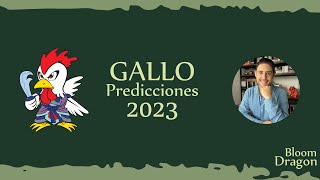 Horóscopo Chino 2023 🐓 Gallo 🐓 Predicciones Astrología China  Año del Conejo [upl. by Posehn895]