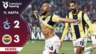 Vestel  Trabzonspor 23 Fenerbahçe  HighlightsÖzet  Trendyol Süper Lig  202425 [upl. by Akemed204]