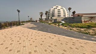 Walking In Ashkelon City Beach Israel Nature [upl. by Wehtta]