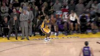 Kobe Bryant Game WinningWinner Buzzer Beater Clutch 3point Shot Against Kings [upl. by Lashonda]