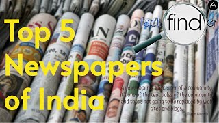 Top 5 Leading Newspapers in India A Closer Look at Circulation and Readership The News Maven [upl. by Vinson604]