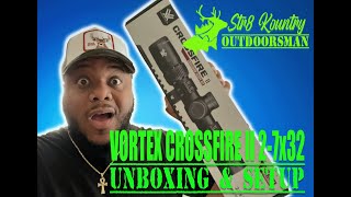 Vortex Crossfire II 2 7X32 Unboxing amp Setup [upl. by Pegasus199]