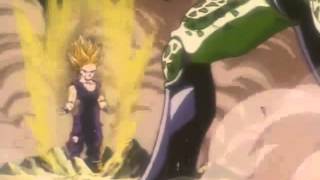 DBZ AMV Gohan vs Cell INDESTRUCTIBLE [upl. by Hope]