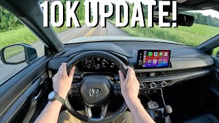 2024 Honda CRV SportL Hybrid  10K Mile POV Owner Review  Reliability Fuel Economy amp More [upl. by Einotna]