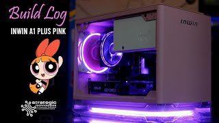 Build Log In Win A1 Plus Pink  photo video post processing and gaming PC [upl. by Naro77]