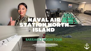 Navy Barracks Room Tour NAS North Island  E4 Barracks 2023 [upl. by Atinot331]