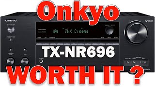 Onkyo TX NR696 AV Receiver [upl. by Bonns]