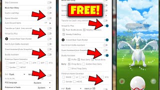 How to Get PGSharp Standard key feature for free  PGSharp useful feature for free  Pokémon go [upl. by Atsirt]