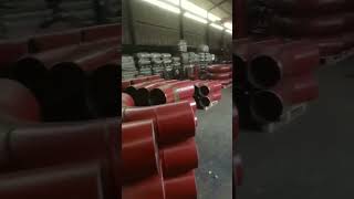 ASTM A53 Grade B ERW material bending pipe processing completion [upl. by Odie]