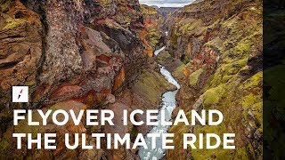 FlyOver Iceland  The Ultimate Flying Ride [upl. by Jonme480]