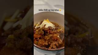 Chili Recipe 😋 easyrecipe easydinnerideas cookingrecipes viraltiktok foodlover subscribe [upl. by Iridis]