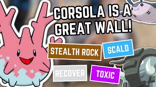 Corsola is actually GOOD  Pokemon Showdown Part 6 [upl. by Mackenie538]