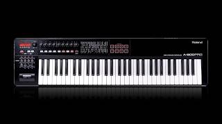 Roland A800  Ketron SD40  Simple MIDI Controller Example [upl. by Willie]