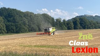 Žně  Claas Lexion 66067006600 [upl. by Caasi]