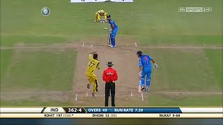 India vs Australia 7th ODI 2013  Highlights [upl. by Quackenbush]