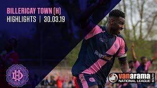 Dulwich Hamlet v Billericay Town National League South 300319  Match Highlights [upl. by Eikceb330]