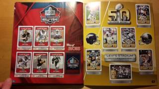 100 Complete Panini NFL 2016 sticker collection [upl. by Jona]