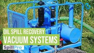 Vacuum System Working for Oil Spill Recovery Methods [upl. by Leahciam]