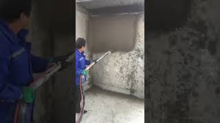 Mortar Spraying and Wall Plastering Machine [upl. by Synned765]