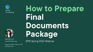 How to Prepare Final Docs Package for EPIK [upl. by Alusru]