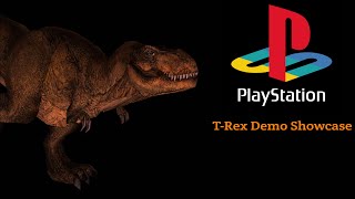 Playstation TRex Demo Showcase 1994  in 4K Remastered [upl. by Vail]