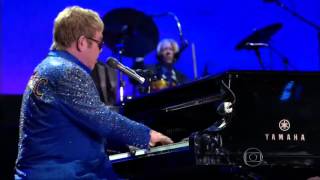 Elton John  Skyline Pigeon  Rock in Rio 2015 Brazil HD [upl. by Ennaitsirk604]