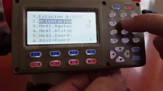 Levantamiento topografico con estacion Kolida KTS 440 [upl. by Mayram448]